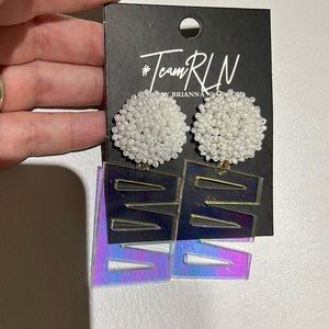 Brianna Cannon Tri Delt Acrylic Earring